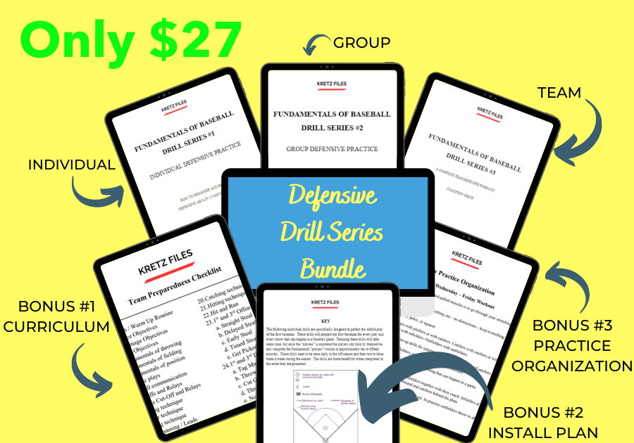 BASEBALL DEFENSIVE DRILLS