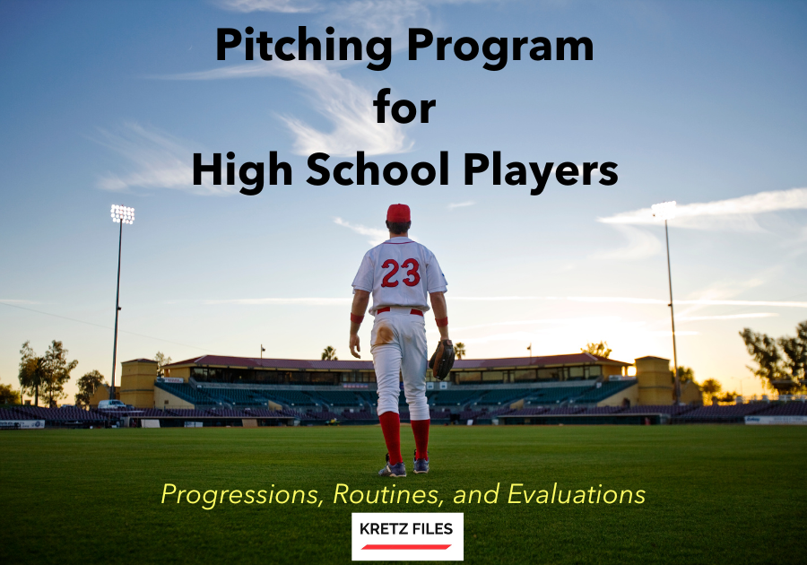 Pitching program for high school players