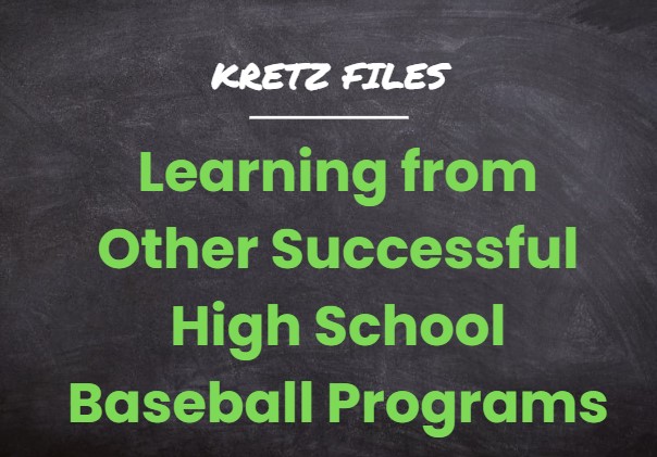 Learning from Successful High School Baseball Programs