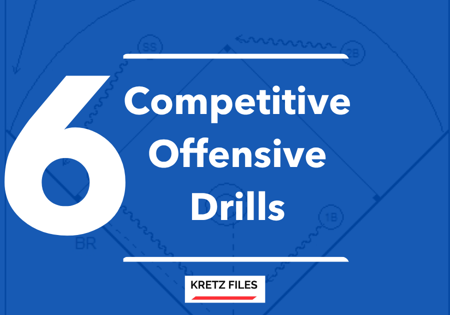 6 competitive offensive baseball drills