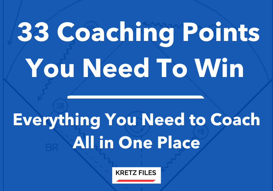The Ultimate Baseball Checklist: 33 Coaching Points You Need to Win