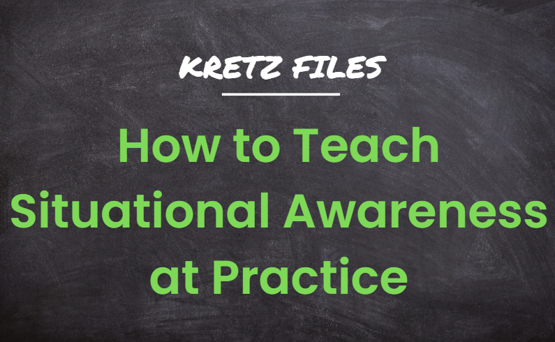 how to teach situational awareness in baseball