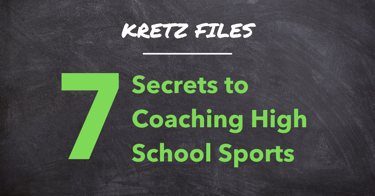 7 secrets to coaching high school sports