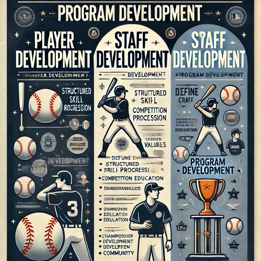 player, staff, and program development