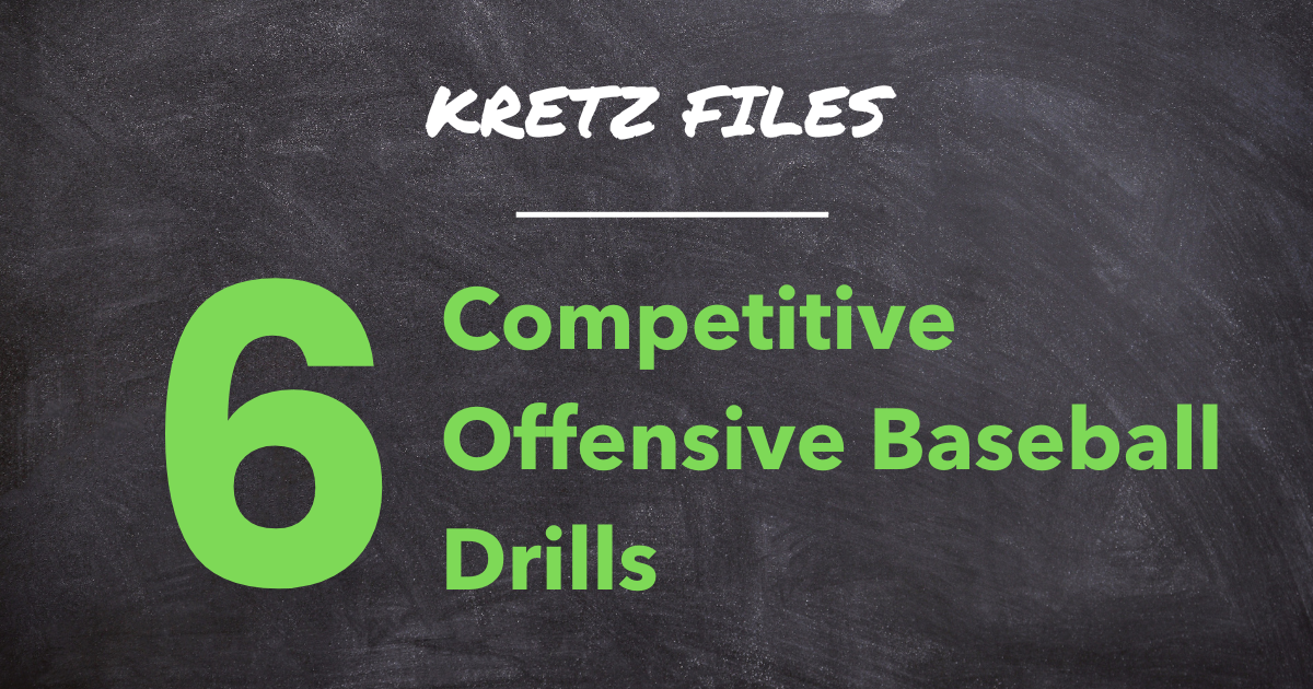 6 competitive offensive baseball drills